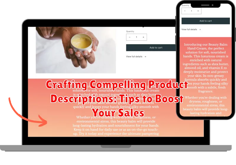 Crafting Compelling Product Descriptions: Tips to Boost Your Sales