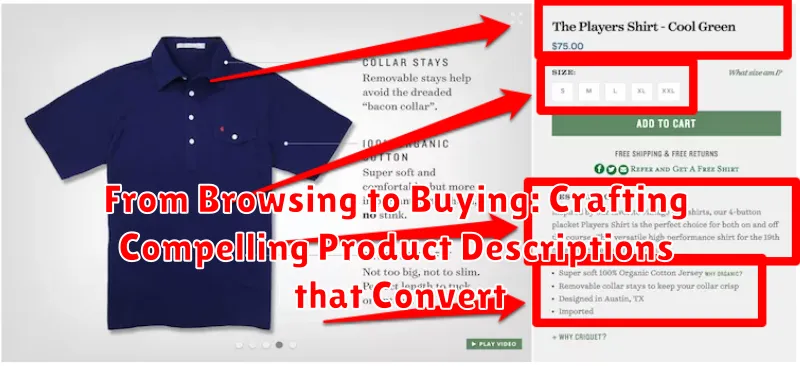 From Browsing to Buying: Crafting Compelling Product Descriptions that Convert