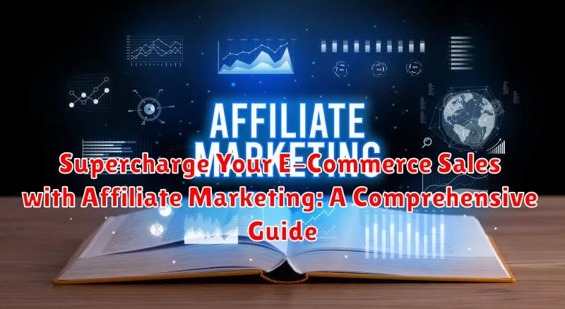 Supercharge Your E-Commerce Sales with Affiliate Marketing: A Comprehensive Guide